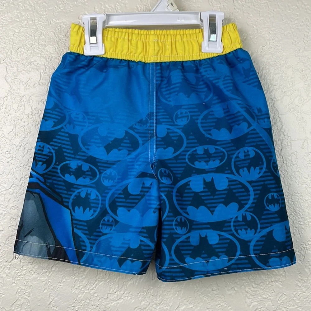 DC comics Batman swim trunks 3t - Picture 2 of 4